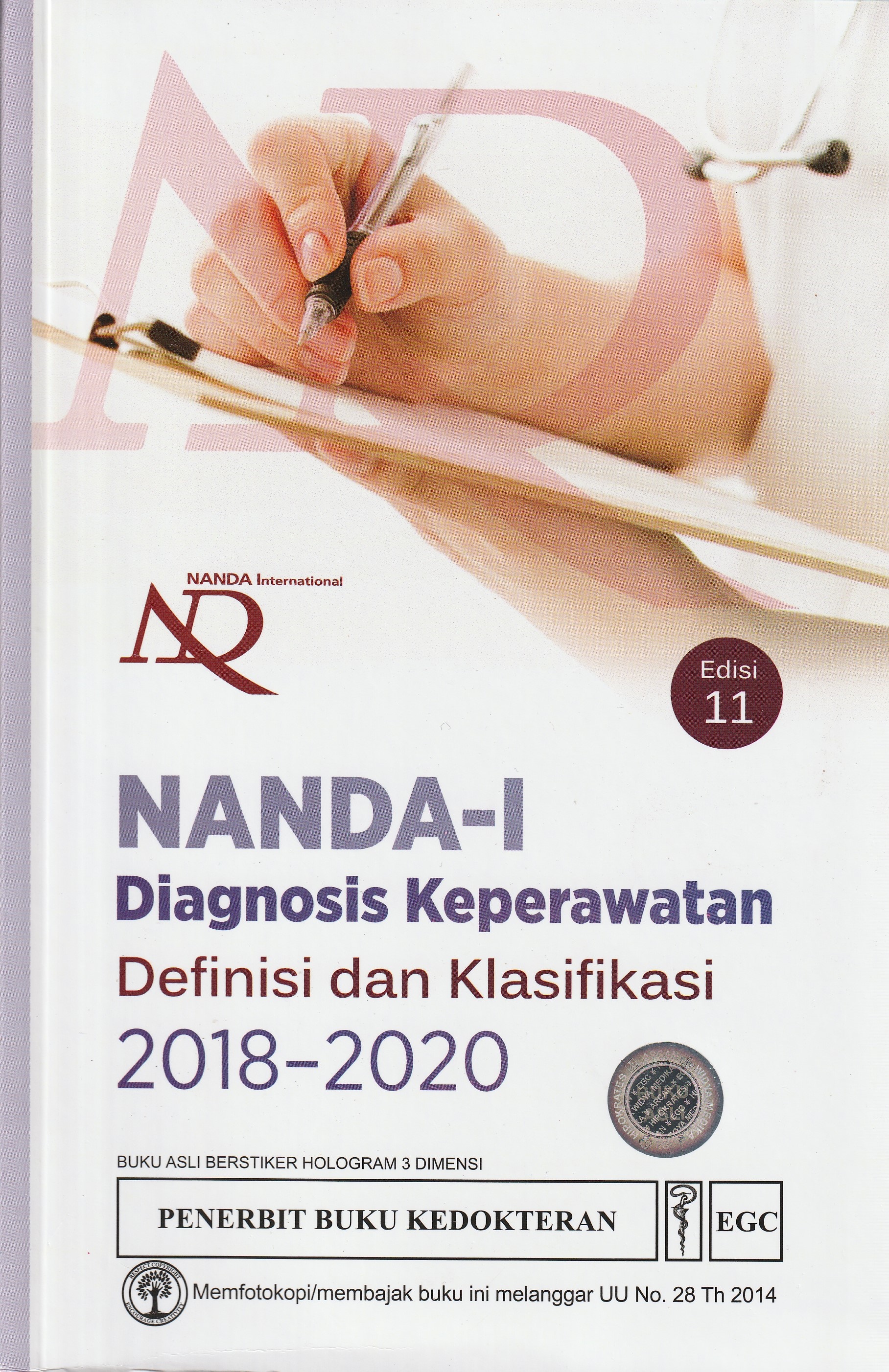 Cover NANDA-I Diagnosis Keperawatan :  Definisi dan Klasifikasi / Nanda Internasional