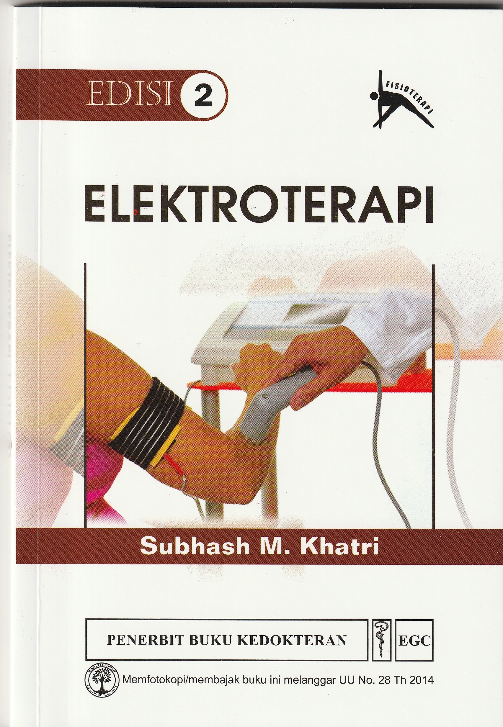 Cover Elektroterapi :  - / Subhash M. Khatri