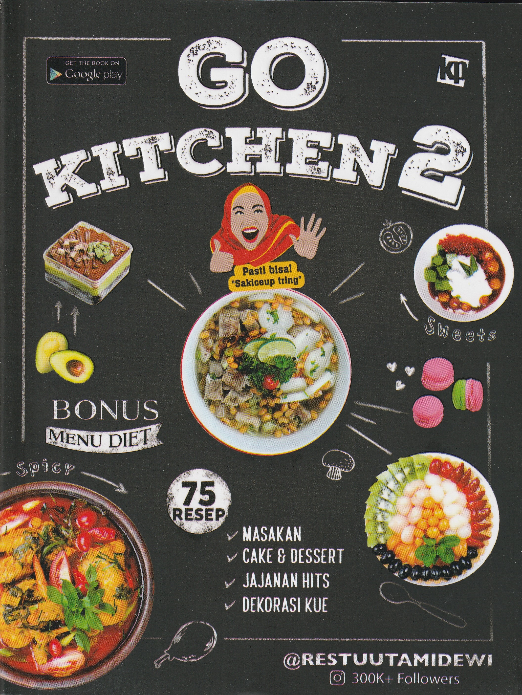 Cover Go Kitchen 2 :  75 Resep / @RESTUUTAMIDEWI