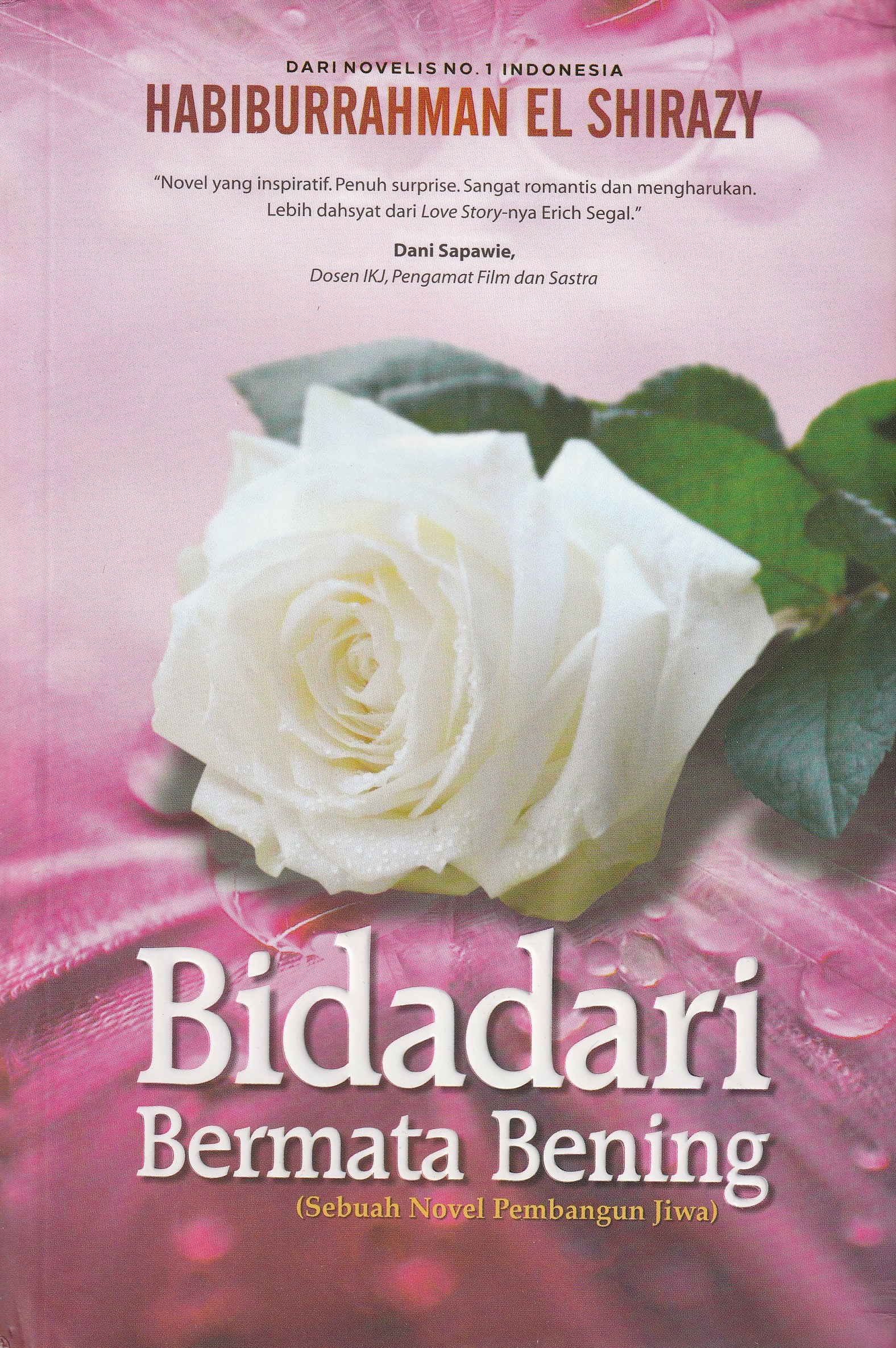 Cover Bidadari Bermata Bening :  Sebuah Novel Pembangun Jiwa / Habiburrahman El Shirazy